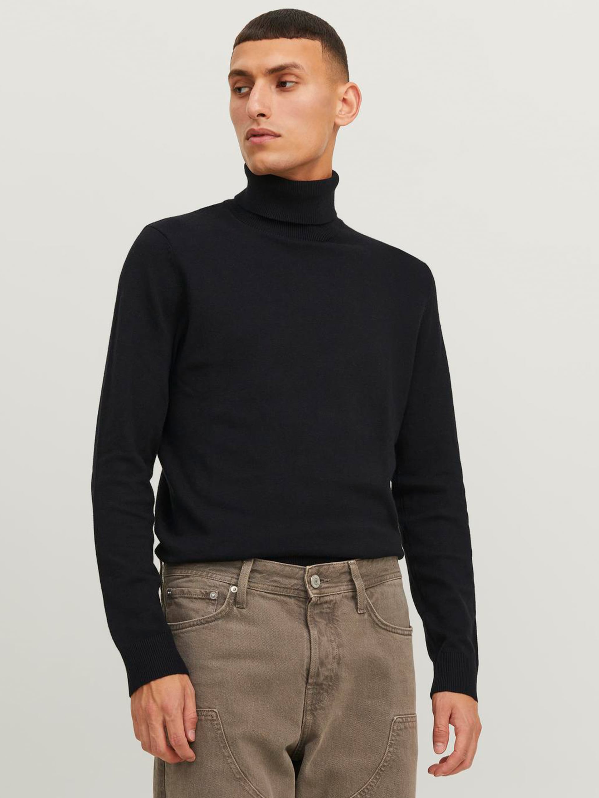 Karl Roll Neck Knitted Jumper | Slater Menswear