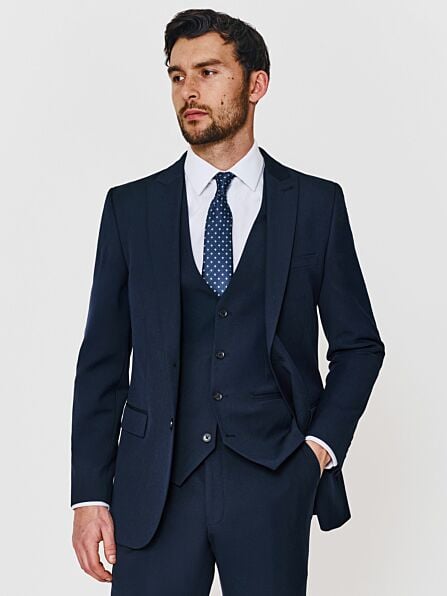 Elegant Men's Modern Fit Three Piece Two Button Suit - Many Colors (54 Men Suit Slim Fit Classy Three Piece Grey Men\u0027s Suit for Wedding