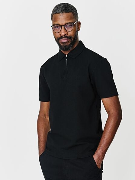 j lal acre polo ss ブラック Sサイズ kiko paf j lal acre polo