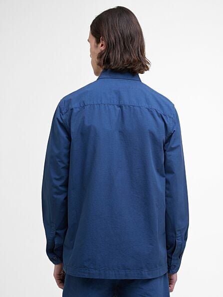 Tailored Fit Navy Rickfell Overshirt