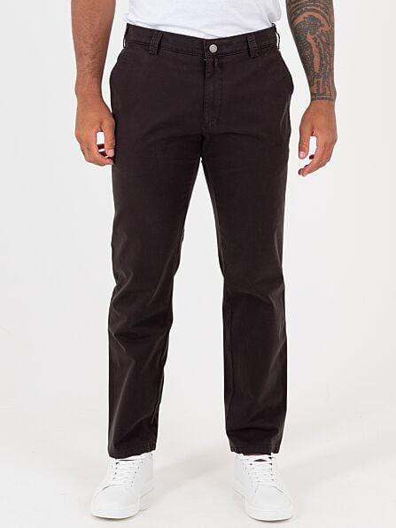Modern Fit Black Perth Super Stretch Chinos