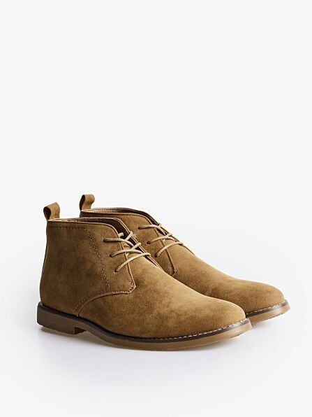 Panama Plain Suede Desert Boots