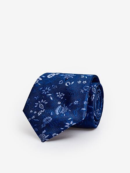 Classic Floral Silk Tie