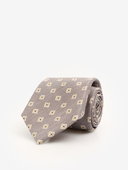 Classic Motif Twill Tie