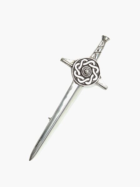 Celtic Shield Kilt Pin