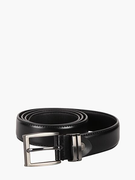 Black Double Keeper Belt