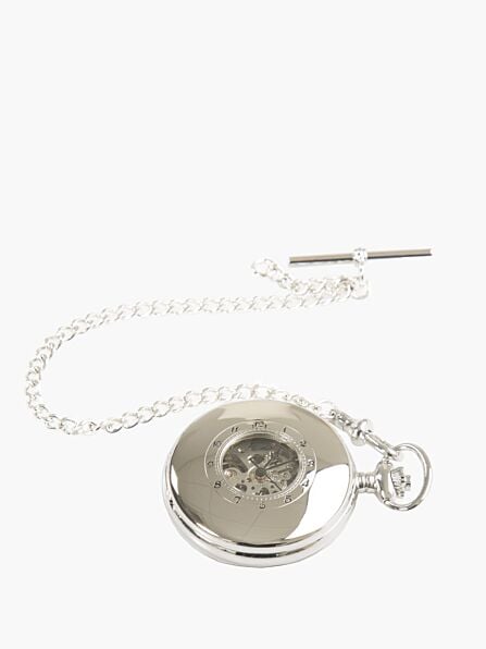 Clock Front Pocket Watch