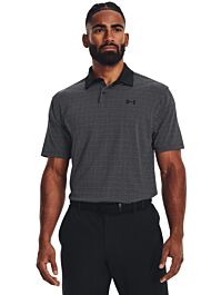 Black Tee To Green Printed Golf Polo Shirt