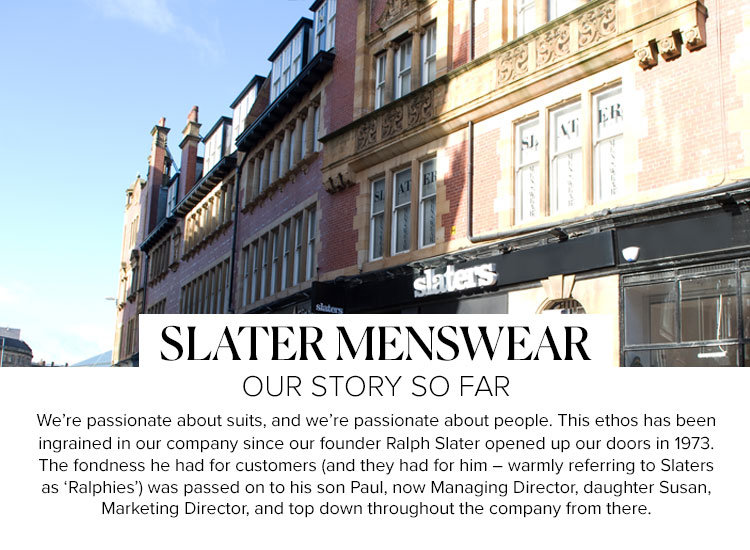 The slater menswear story