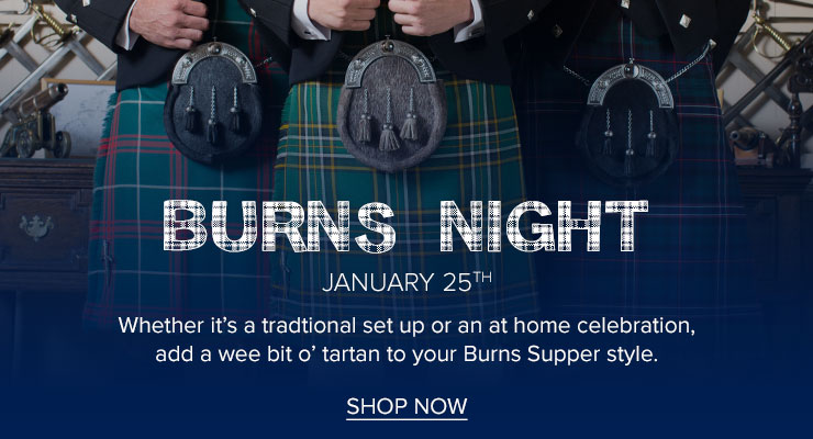 Burns Night Clothing & Accessories at Slater Menswear